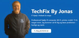 Lokalt IT hjælp og teknisk support i Holbæk området